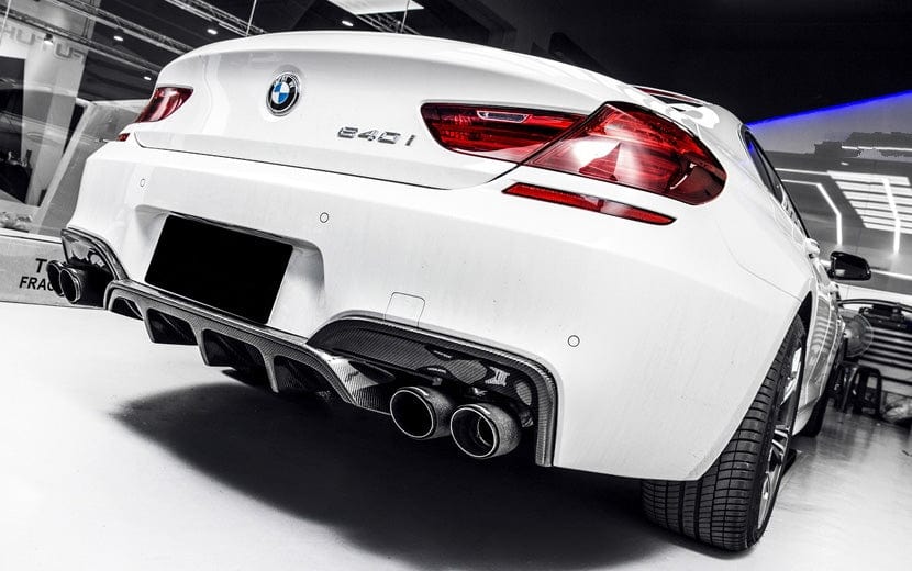 BMW 6 Series/M6 (F06/F12/F13) M Performance Style Carbon Fibre Rear Diffuser - Twenty Two Tuning Rear Diffuser