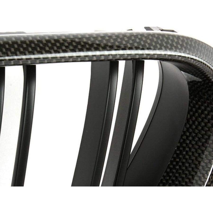 BMW 6 Series/M6 (F06/F12/F13) M Style Carbon Fibre Front Grilles - Twenty Two Tuning Front Grille