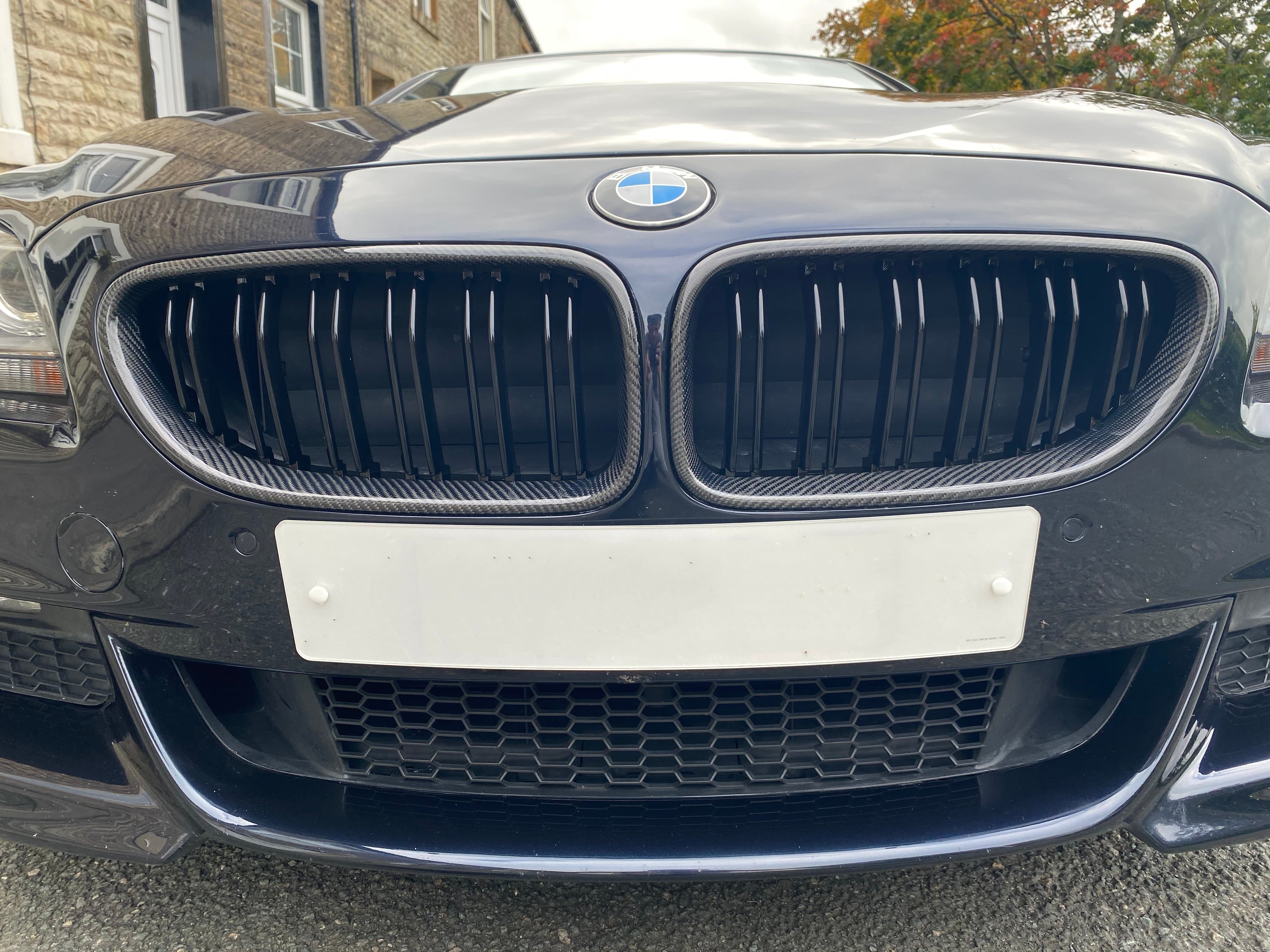 BMW 6 Series/M6 (F06/F12/F13) M Style Carbon Fibre Front Grilles - Twenty Two Tuning Front Grille