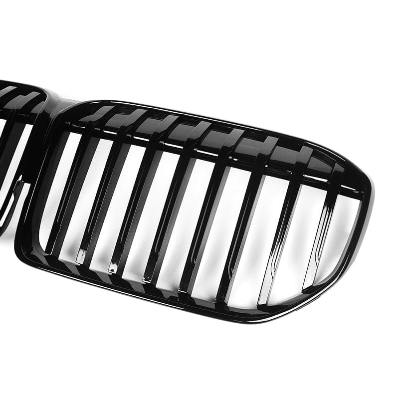 BMW 7 Series G11/G12 Facelift OEM Style Gloss Black Front Grilles - Twenty Two Tuning Front Grille