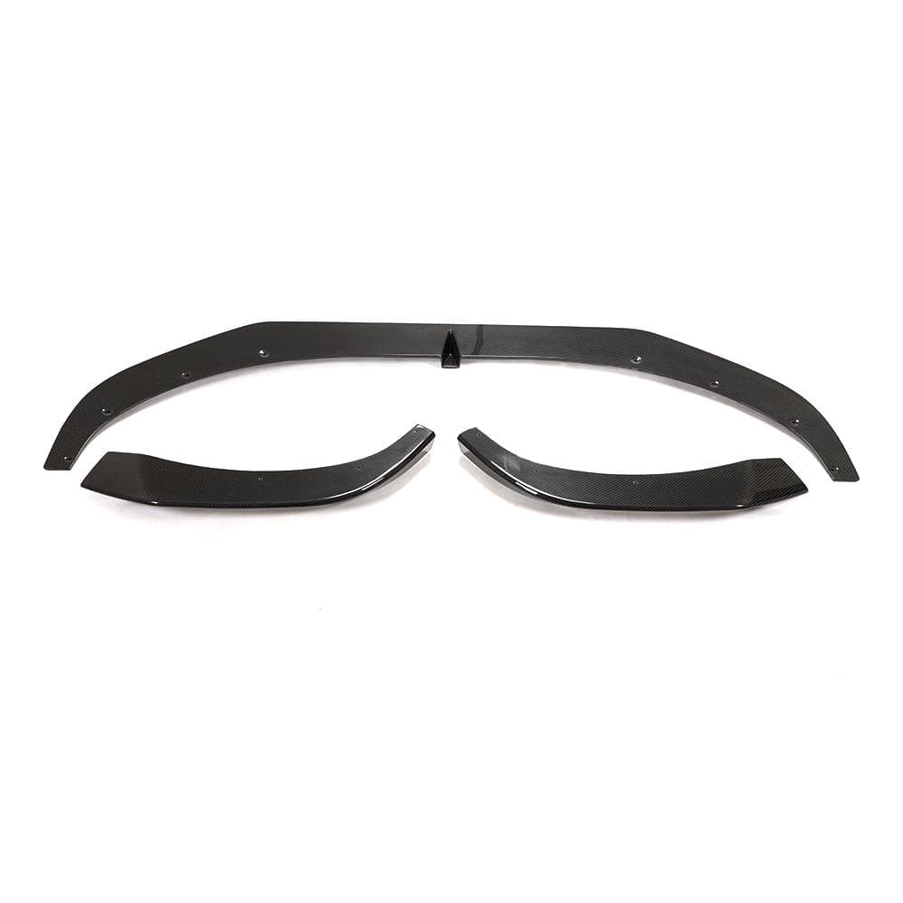 BMW 8 Series (G14/G15/G16) AC SCHNITZER Style Carbon Fibre Front Lip Spoiler - Twenty Two Tuning Front Lip