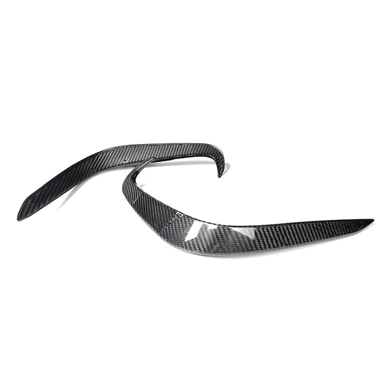 BMW 8 Series (G14/G15/G16) M Performance Style Carbon Fibre Rear Bumper Canards - Twenty Two Tuning Rear Canards