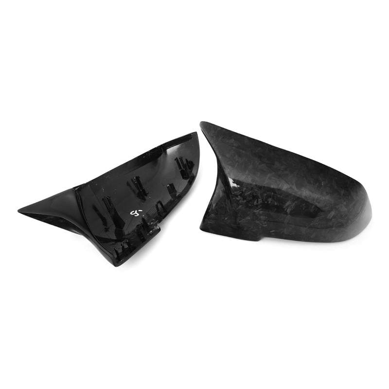 BMW F Series M Style Replacement Forged Carbon Fibre Mirror Covers - Twenty Two Tuning Mirror Covers