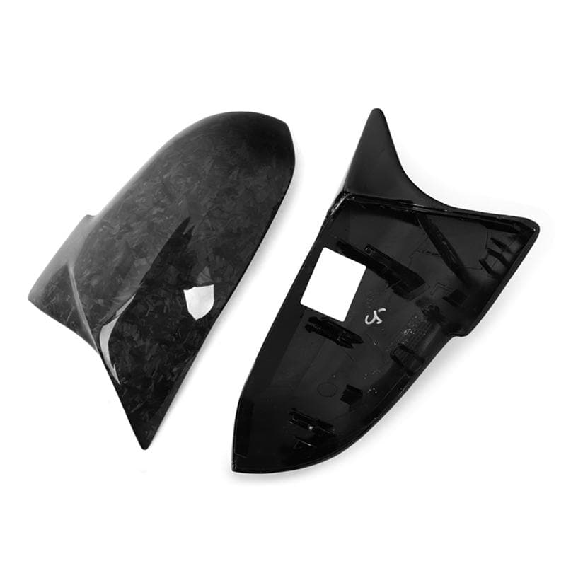 BMW F Series M Style Replacement Forged Carbon Fibre Mirror Covers - Twenty Two Tuning Mirror Covers