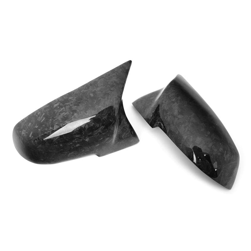 BMW F Series M Style Replacement Forged Carbon Fibre Mirror Covers - Twenty Two Tuning Mirror Covers