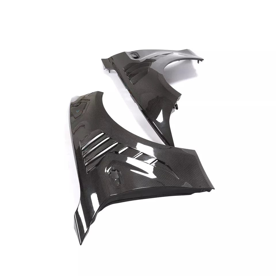 BMW M2 (F87) Alpha-N Style Carbon Fiber Fender Set - Twenty Two Tuning Front Fenders Complete