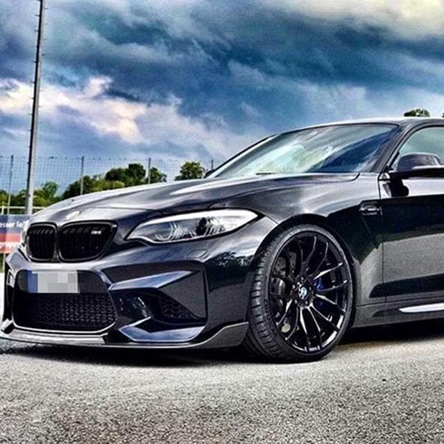BMW M2/M2C (F87) CS Style Carbon Fibre Front Lip - Twenty Two Tuning Front Lip