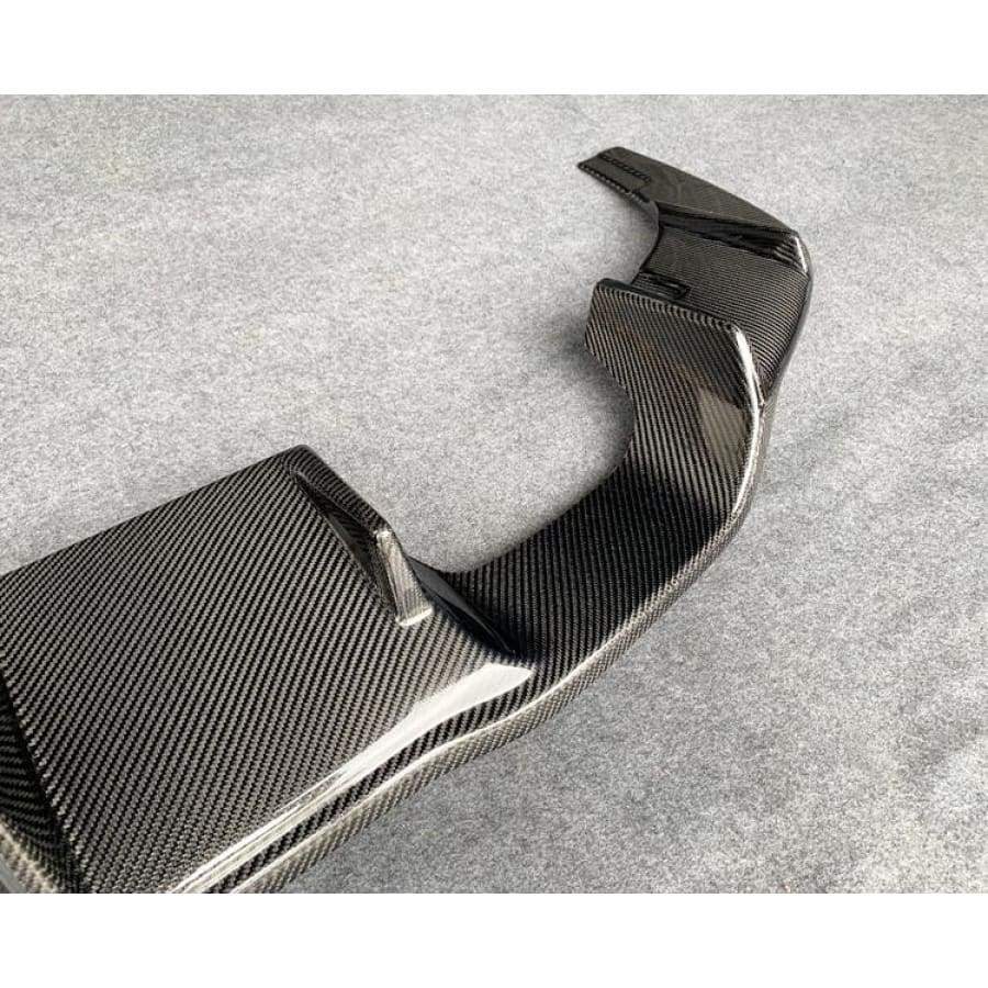BMW M2/M2C (F87) Kohlenstoff Style Carbon Fibre Rear Diffuser - Twenty Two Tuning Rear Diffuser
