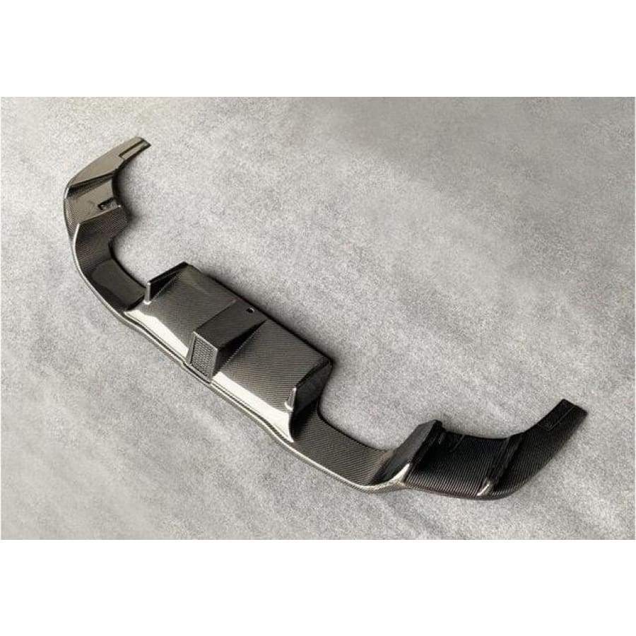 BMW M2/M2C (F87) Kohlenstoff Style Carbon Fibre Rear Diffuser - Twenty Two Tuning Rear Diffuser