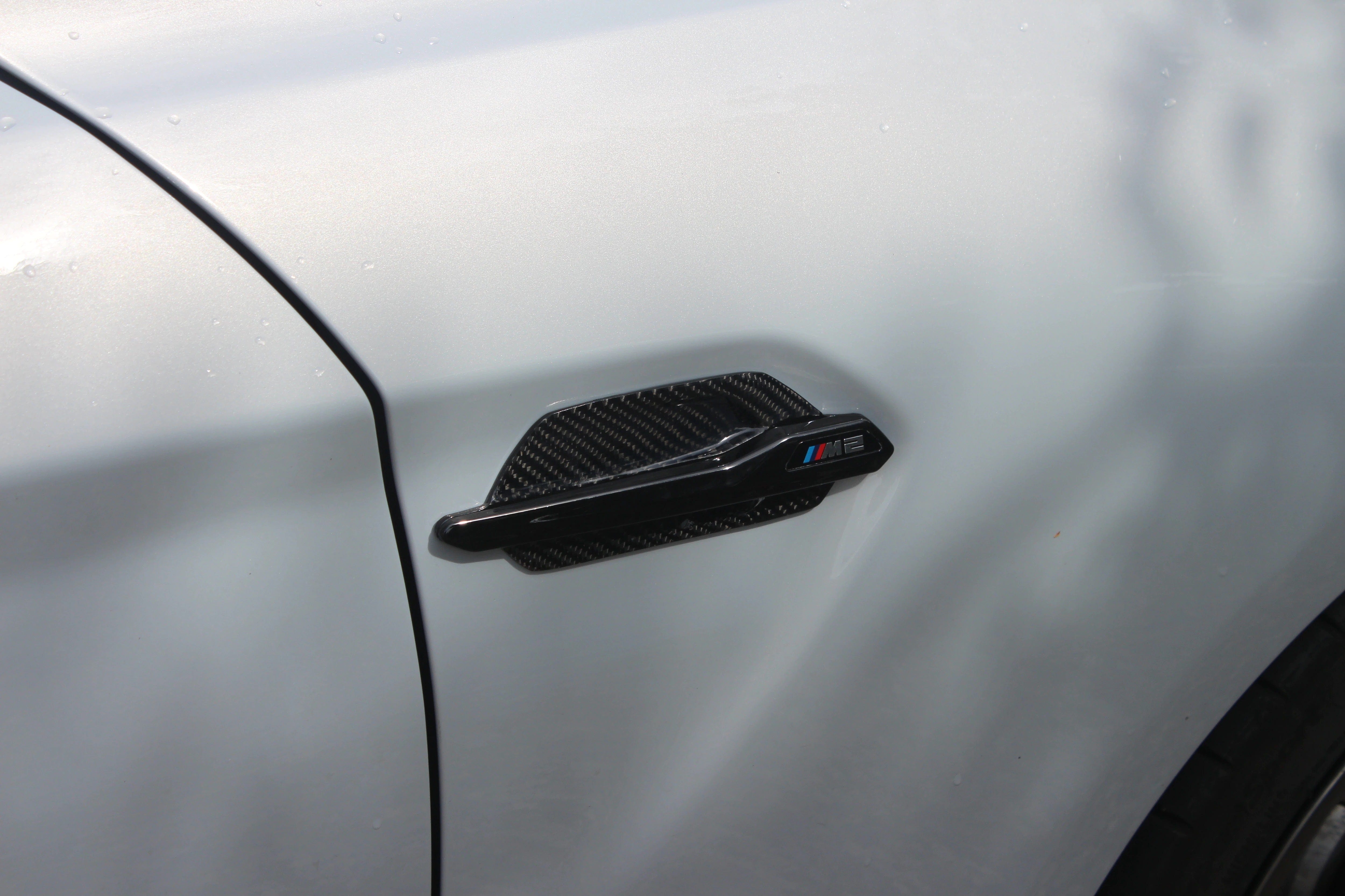 BMW M2/M2C (F87) M Performance Style Carbon Fibre Fender Trims - Twenty Two Tuning Fender Trims