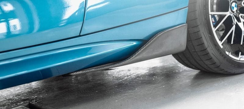 BMW M2/M2C (F87) M Performance Style Carbon Fibre Side Skirts - Twenty Two Tuning Side Skirts