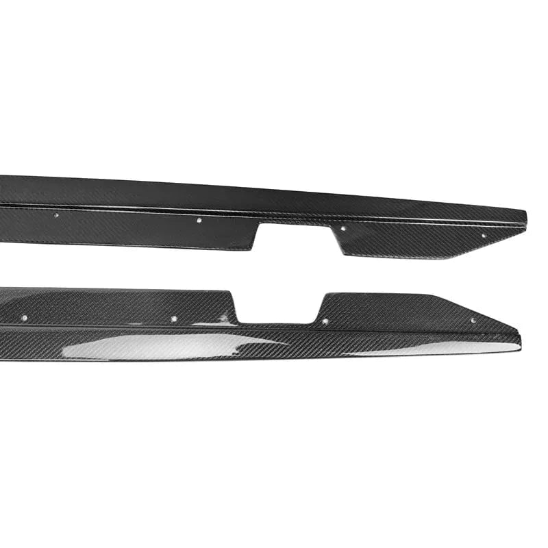 BMW M2/M2C (F87) M Performance Style Full Length Carbon Fibre Side Skirts - Twenty Two Tuning Side Skirts