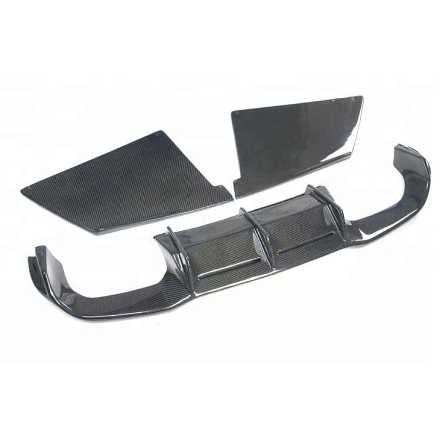 BMW M2/M2C (F87) MTC Style Carbon Fibre Rear Diffuser - Twenty Two Tuning Rear Diffuser