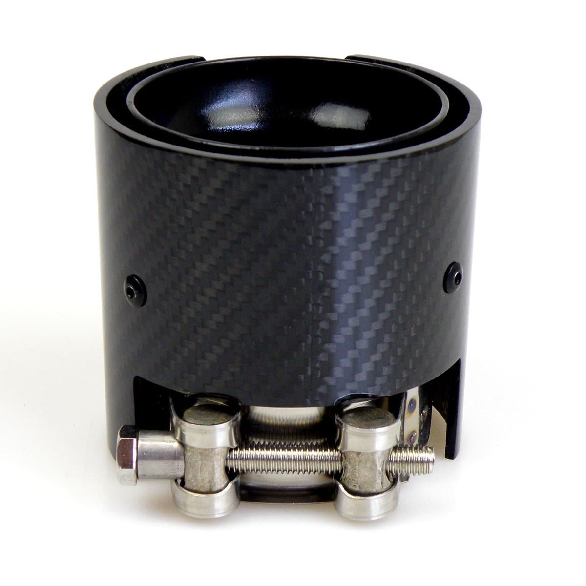 BMW M3 (F80) Black M Performance Style Carbon Fibre Exhaust Tips - Twenty Two Tuning Exhaust Tips