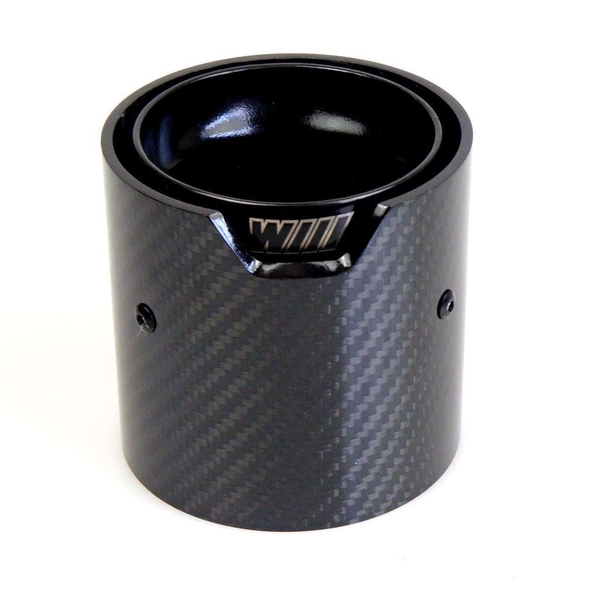 BMW M3 (F80) Black M Performance Style Carbon Fibre Exhaust Tips - Twenty Two Tuning Exhaust Tips