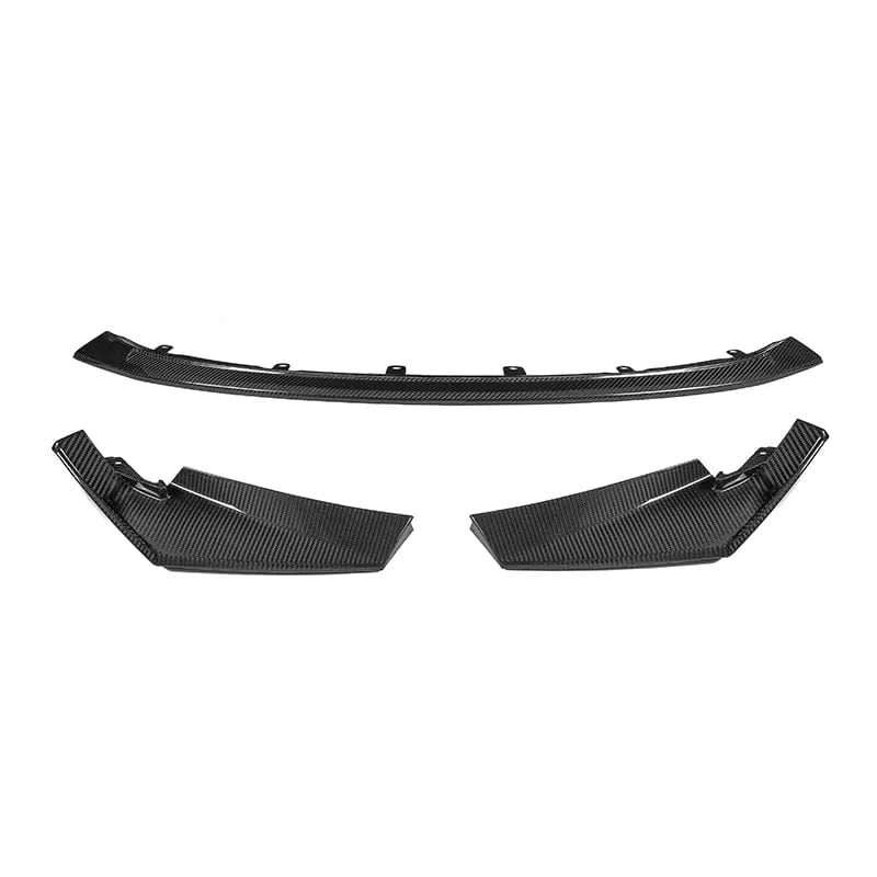 BMW M3/M4 CSL Style Carbon Fibre Front Lip Spoiler (G80/G81/G82/G83) - Twenty Two Tuning Front Lip