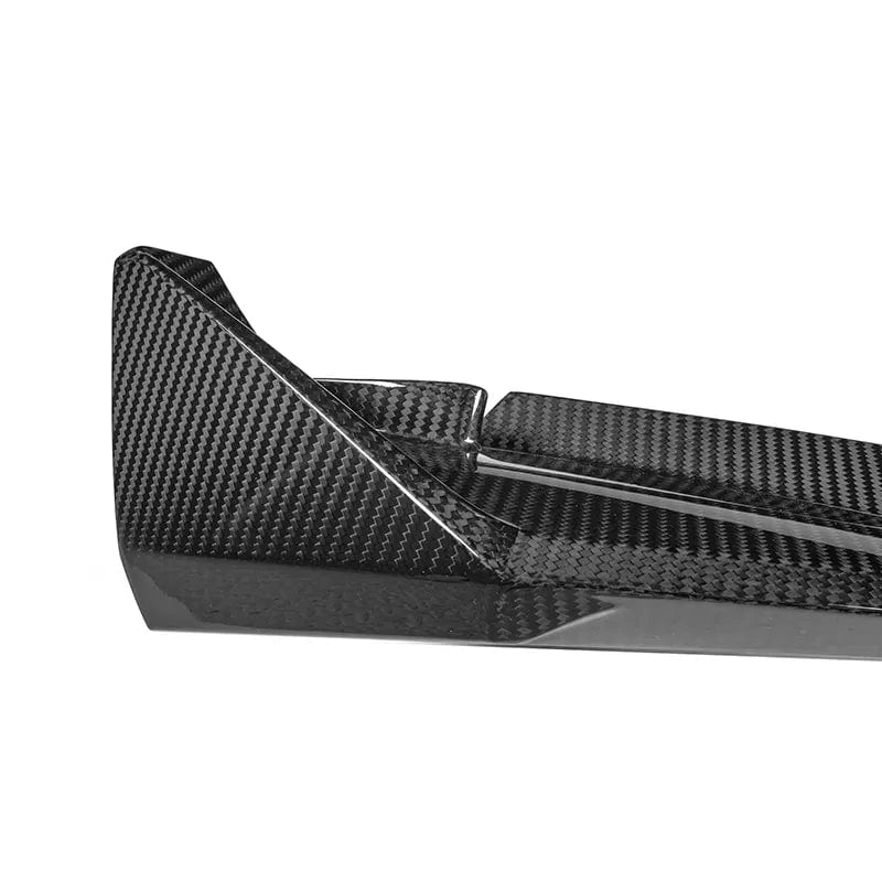 BMW M3/M4 CSL Style Carbon Fibre Front Lip Spoiler (G80/G81/G82/G83) - Twenty Two Tuning Front Lip