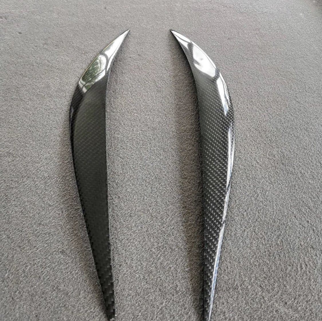 BMW M3/M4 (F80/F82/F83) Carbon Fiber Headlight Covers - Twenty Two Tuning Headight/Headlamp Trims