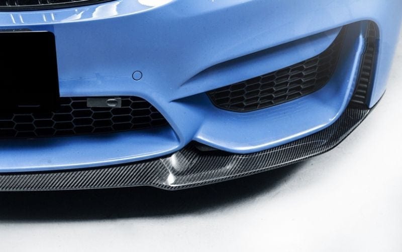 BMW M3/M4 (F80/F82/F83) CS Style Carbon Fibre Front Lip Spoiler - Twenty Two Tuning Front Lip