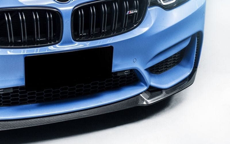 BMW M3/M4 (F80/F82/F83) CS Style Carbon Fibre Front Lip Spoiler - Twenty Two Tuning Front Lip