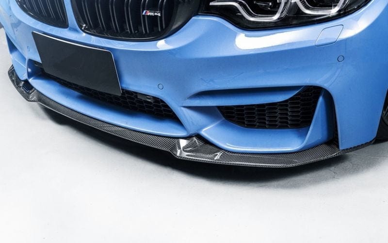 BMW M3/M4 (F80/F82/F83) CS Style Carbon Fibre Front Lip Spoiler - Twenty Two Tuning Front Lip