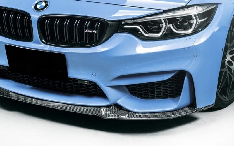 BMW M3/M4 (F80/F82/F83) CS Style Carbon Fibre Front Lip Spoiler - Twenty Two Tuning Front Lip