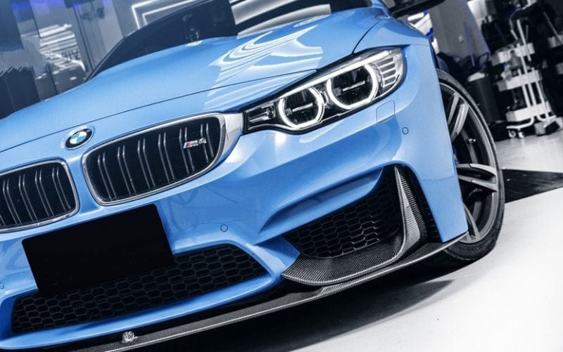 BMW M3/M4 (F80/F82/F83) M Performance Style Carbon Fibre Front Lip Spoiler - Twenty Two Tuning Front Lip