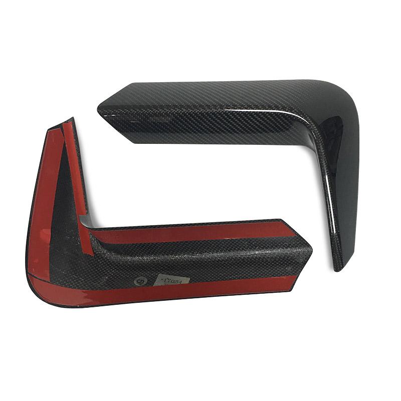 BMW M3/M4 (F80/F82/F83) M Performance Style Carbon Fibre Rear Bumper Canards - Twenty Two Tuning Rear Canards