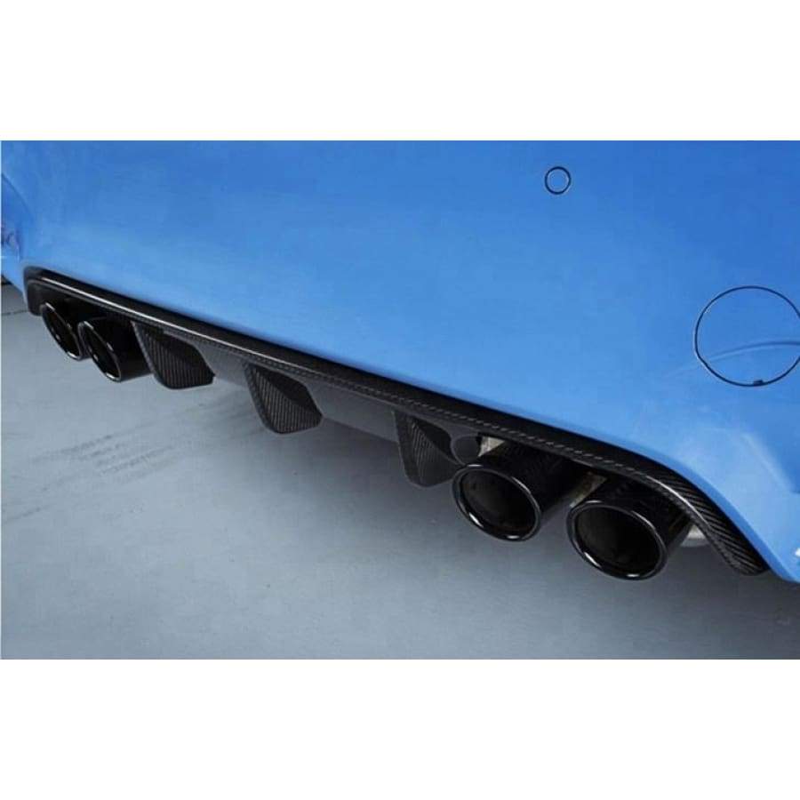 BMW M3/M4 (F80/F82/F83) M Performance Style Carbon Fibre Rear Diffuser - Twenty Two Tuning Rear Diffuser