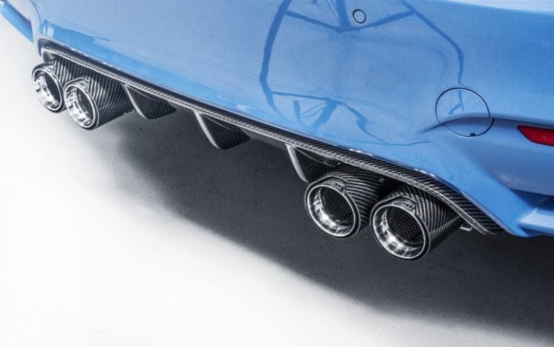 BMW M3/M4 (F80/F82/F83) M Performance Style Carbon Fibre Rear Diffuser - Twenty Two Tuning Rear Diffuser