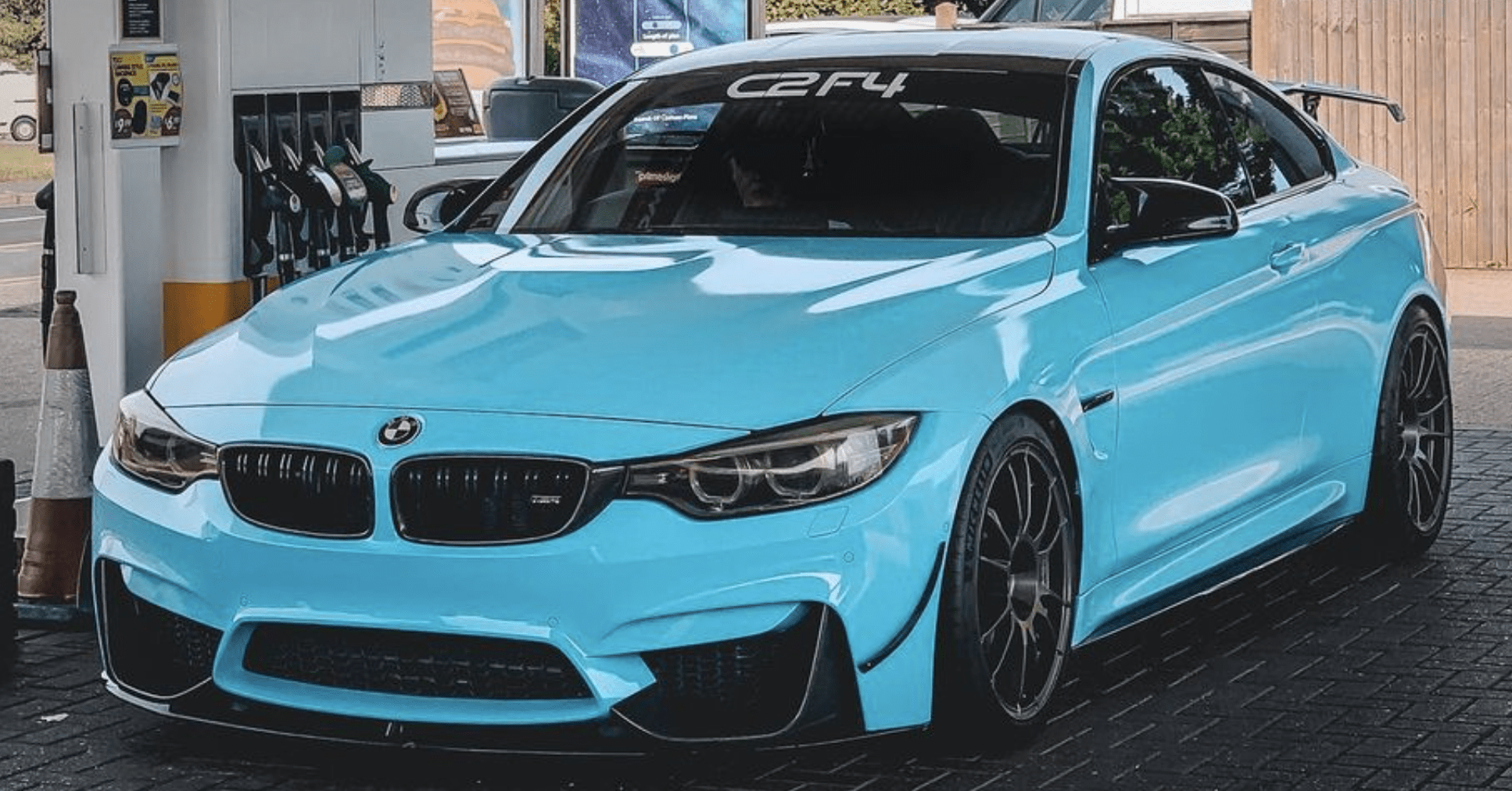 BMW M3/M4 (F80/F82/F83) M Style Carbon Fibre Front Bumper Canards - Twenty Two Tuning Front Canards/Bumper Inserts