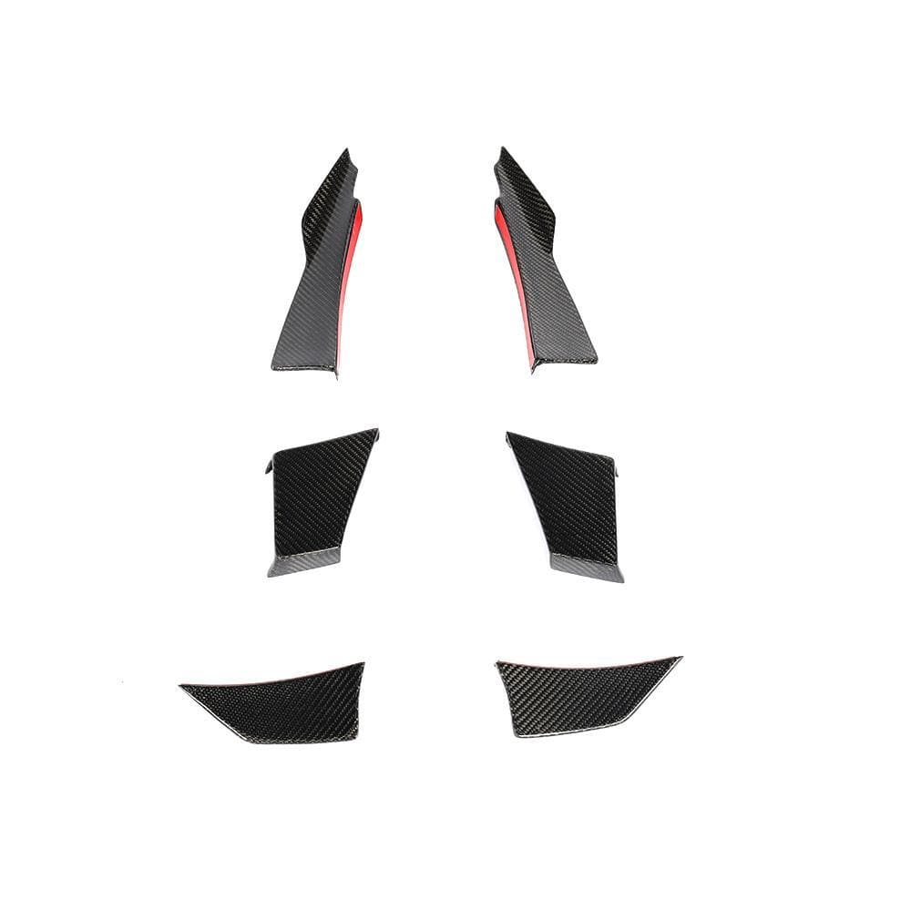 BMW M3/M4 (F80/F82/F83) PSM Style Carbon Fibre Front Canards - Twenty Two Tuning Front Canards/Bumper Inserts