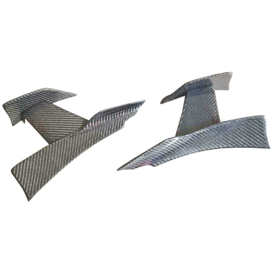 BMW M3/M4 (F80/F82/F83) PSM Style Carbon Fibre Front Canards - Twenty Two Tuning Front Canards/Bumper Inserts
