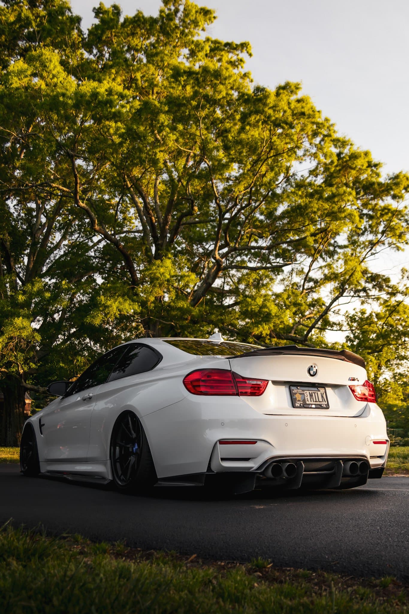 BMW M3/M4 (F80/F82/F83) PSM Style Carbon Fibre Rear Diffuser - Twenty Two Tuning Rear Diffuser