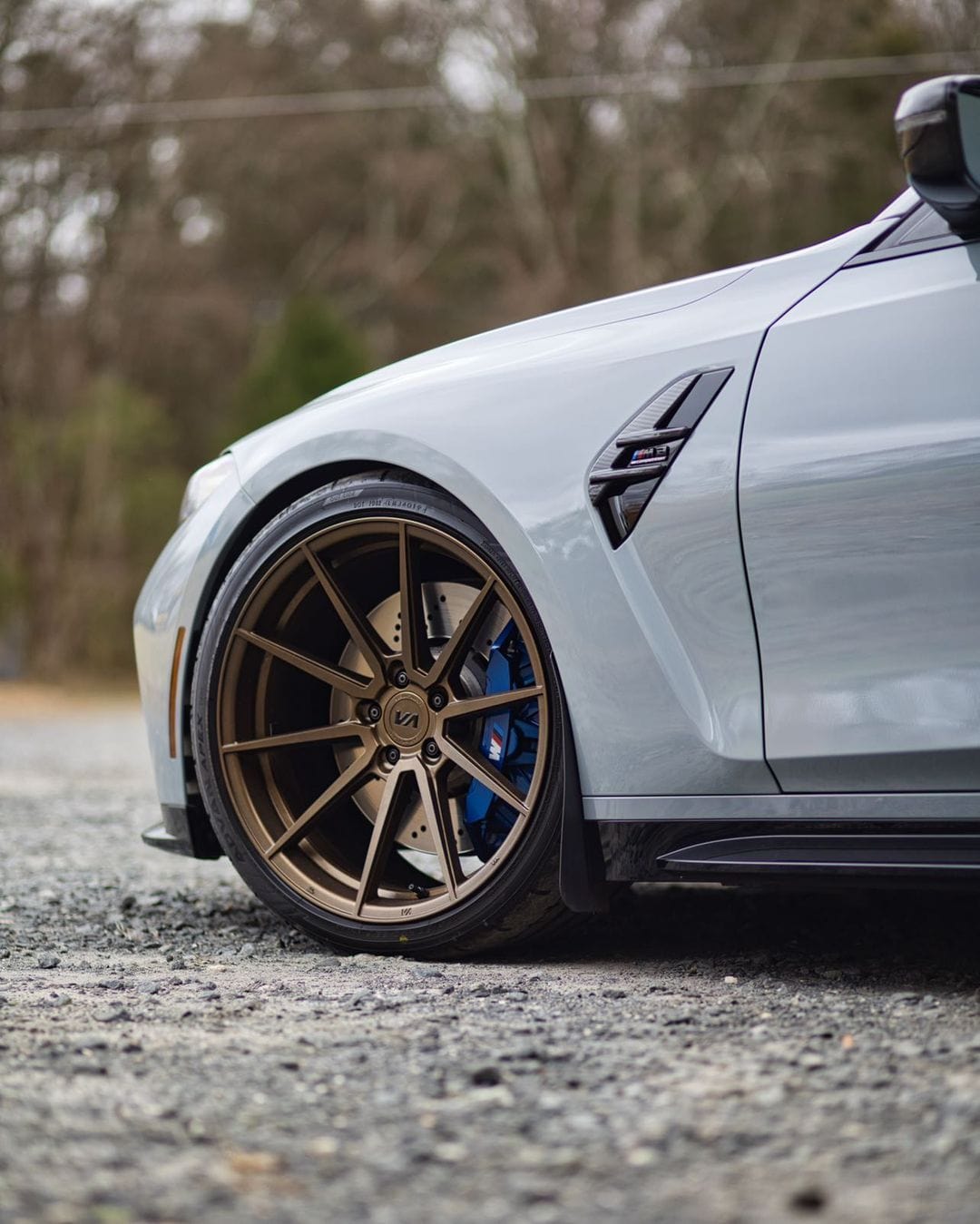 BMW M3/M4 M Performance Style Carbon Fibre Fender Trims (G80/G81/G82/G83) - Twenty Two Tuning Fender Trims