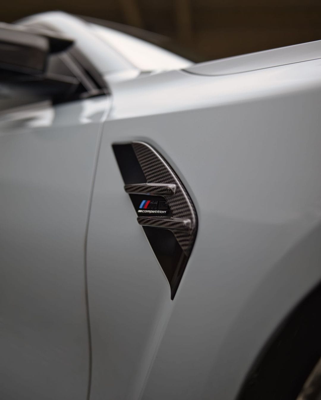 BMW M3/M4 M Performance Style Carbon Fibre Fender Trims (G80/G81/G82/G83) - Twenty Two Tuning Fender Trims