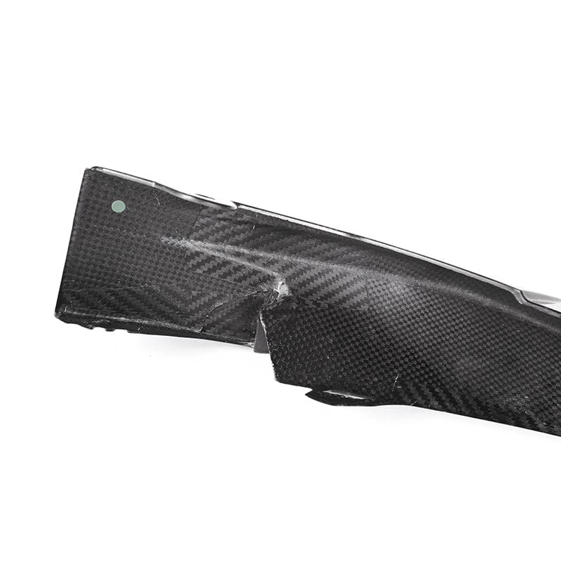 BMW M3/M4 M Performance Style Carbon Fibre Front Splitters (G80/G81/G82/G83) - Twenty Two Tuning Front Lip