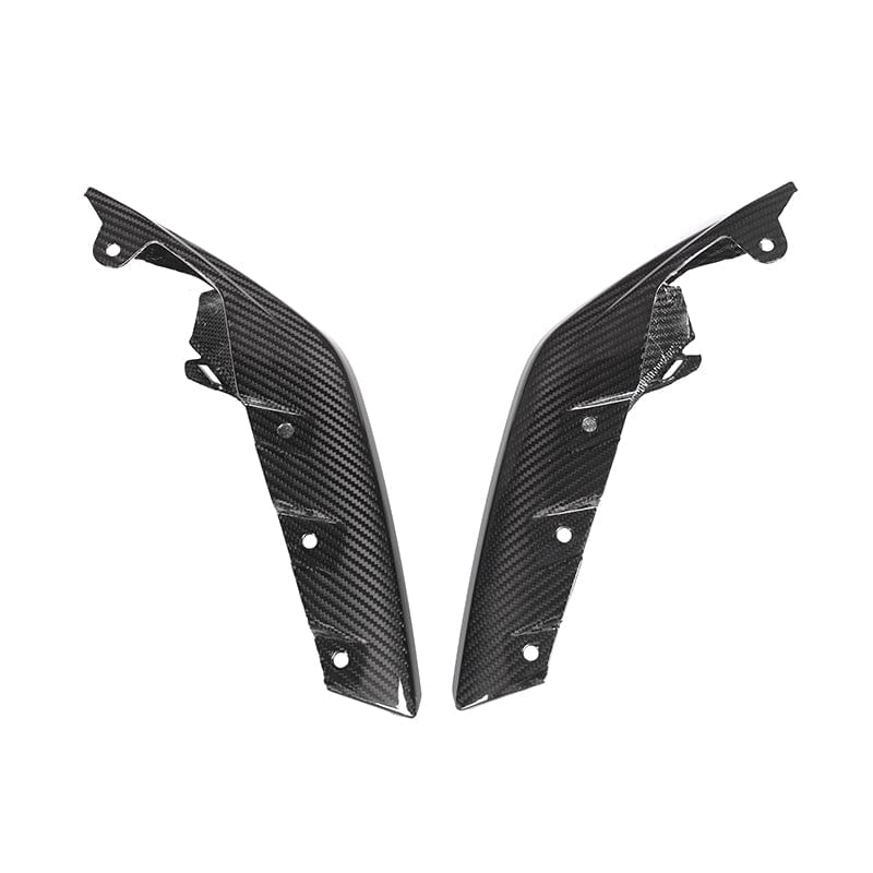 BMW M3/M4 M Performance Style Carbon Fibre Front Splitters (G80/G81/G82/G83) - Twenty Two Tuning Front Lip
