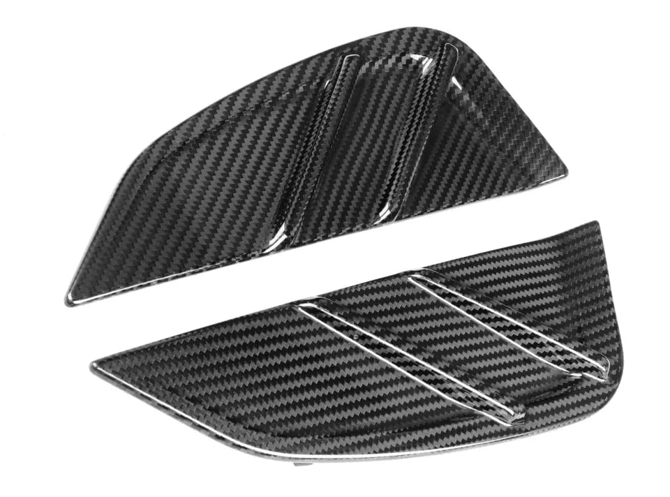 BMW M3/M4 M Performance Style Carbon Fibre Replacement Fender Trims (G80/G81/G82/G83) - Twenty Two Tuning Fender Trims
