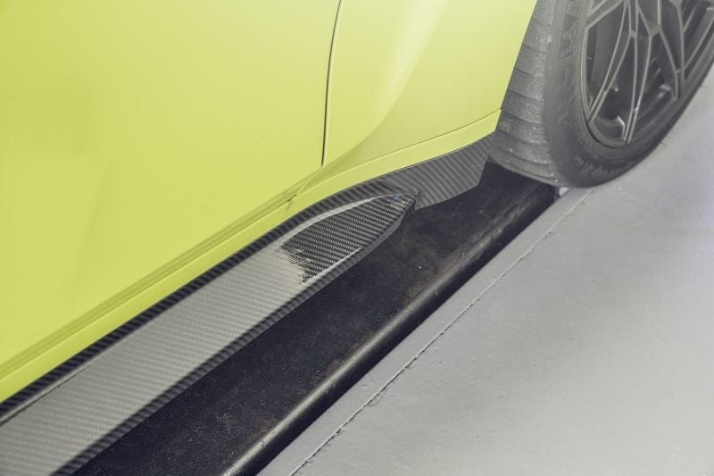 BMW M3/M4 M Performance Style Carbon Fibre Side Skirts (G80/G81/G82/G83) - Twenty Two Tuning Side Skirts