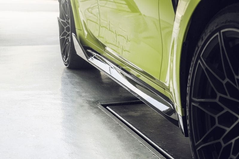 BMW M3/M4 M Performance Style Carbon Fibre Side Skirts (G80/G81/G82/G83) - Twenty Two Tuning Side Skirts