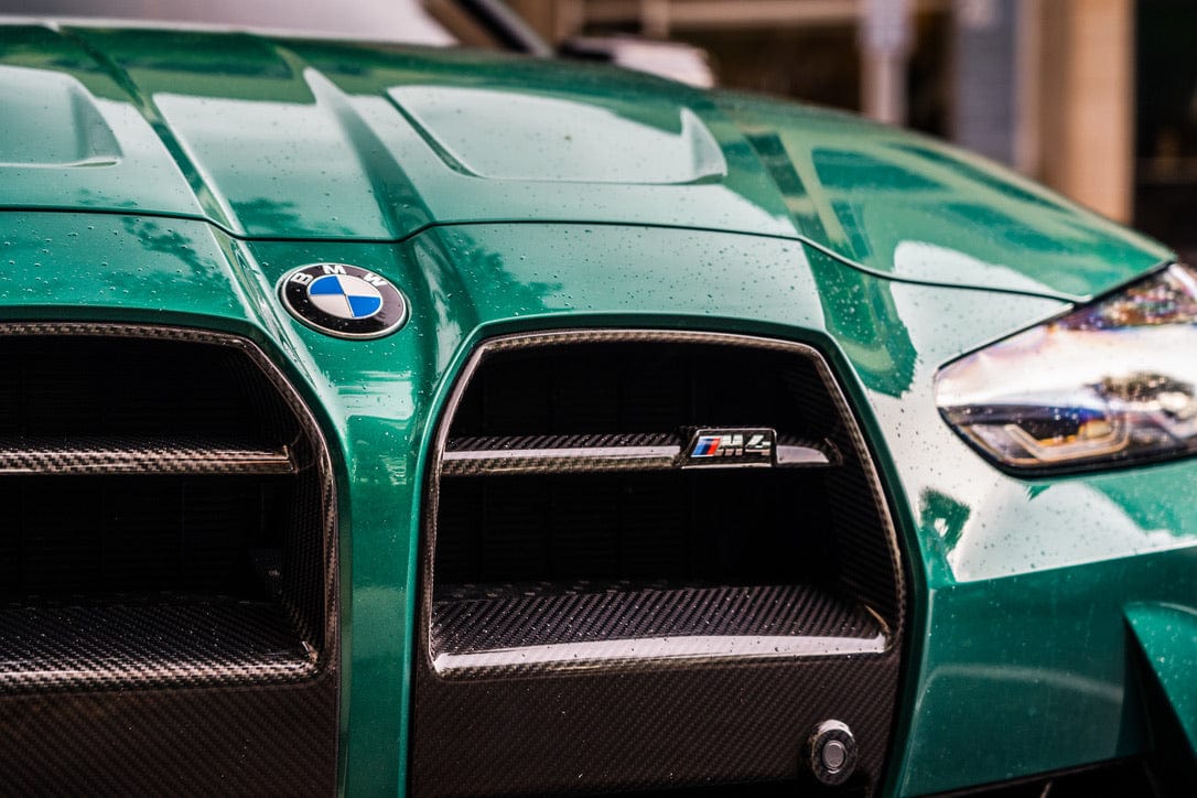 BMW M3/M4 Vorsteiner Style Carbon Fibre Replacement Front Grille (G80/G81/G82/G83) - Twenty Two Tuning Front Grille