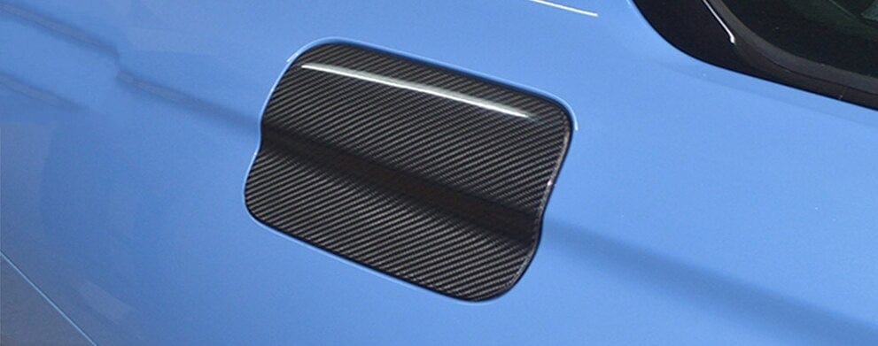 BMW M4 (F82) Carbon Fibre Fuel Filler Flap Cover - Twenty Two Tuning Fuel Cap Cover