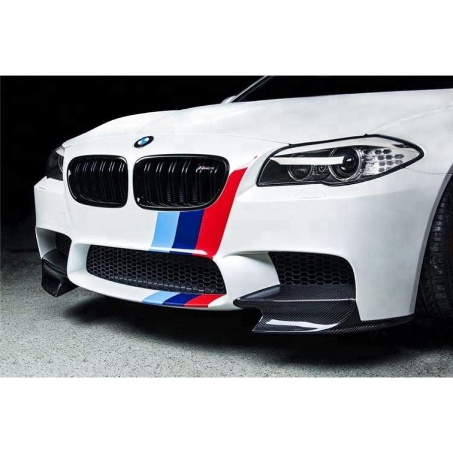 BMW M5 (F10) M Performance Style Carbon Fibre Front Splitters - Twenty Two Tuning Front Lip