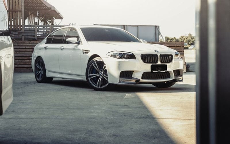 BMW M5 (F10) M Performance Style Carbon Fibre Front Splitters - Twenty Two Tuning Front Lip