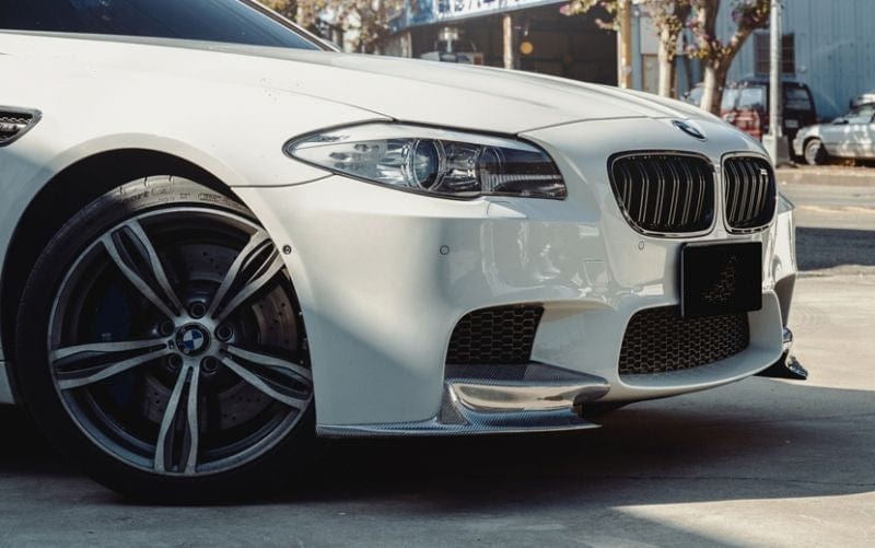 BMW M5 (F10) M Performance Style Carbon Fibre Front Splitters - Twenty Two Tuning Front Lip