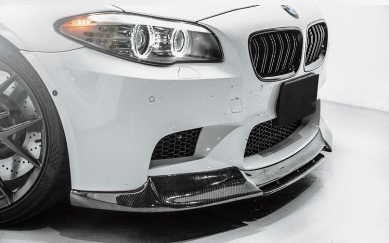 BMW M5 (F10) Vorsteiner Style Carbon Fibre Front Lip Spoiler - Twenty Two Tuning Front Lip