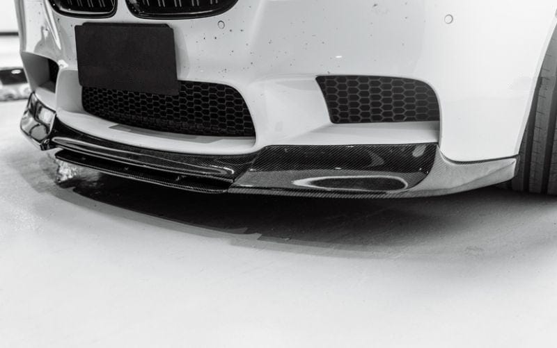 BMW M5 (F10) Vorsteiner Style Carbon Fibre Front Lip Spoiler - Twenty Two Tuning Front Lip