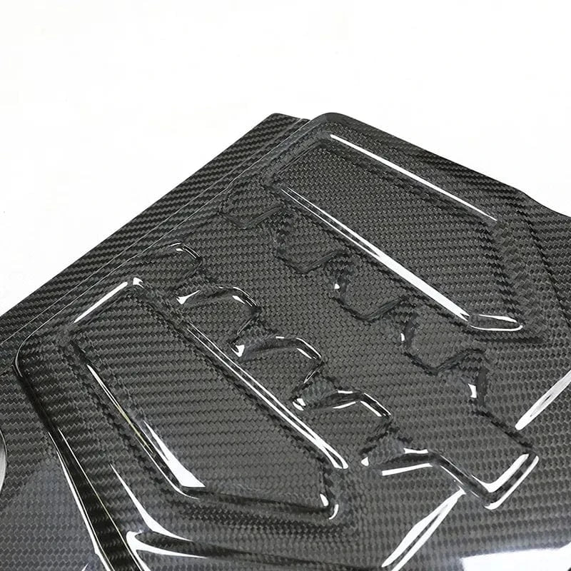 BMW M5 (F90/F90N) Carbon Fibre Replacement Engine Cover - Twenty Two Tuning Engine Bay