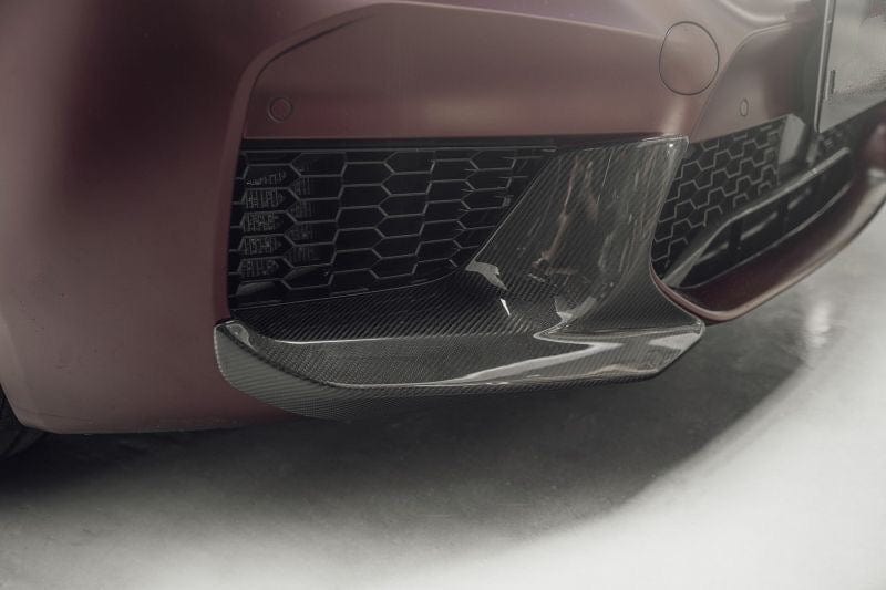BMW M5 (F90) M Performance Style Carbon Fibre Front Splitters - Twenty Two Tuning Front Lip